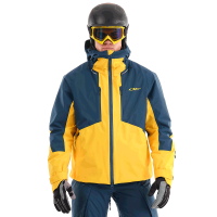 Dragonfly Куртка утепленная Gravity Premium Man Yellow-Dark Ocean в Москве