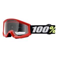 100% Очки детские Strata Mini Goggle Red/Clear Lens 2025 в Москве