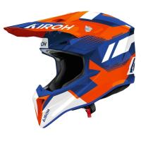 Airoh Шлем Wraaap Vision Orange-Blue Gloss в Москве